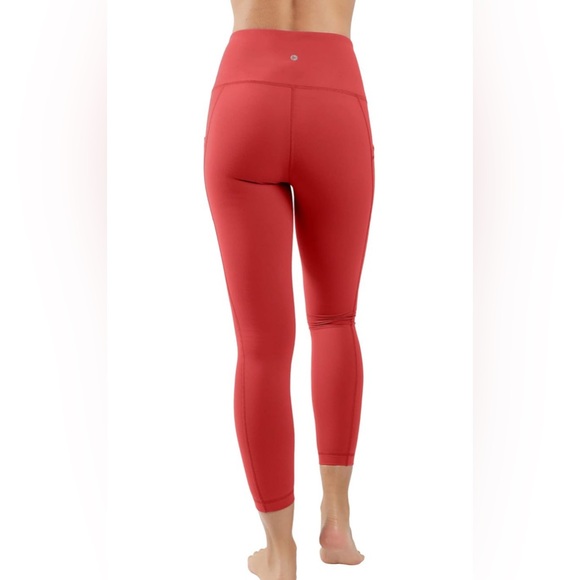 90 degree by reflex leggings red dahlia - Picture 2 of 8